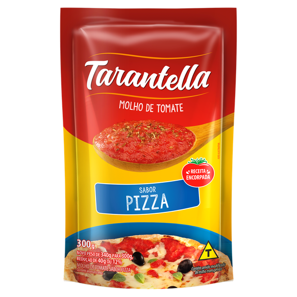MOLHO TARANTELLA PIZZA 300G