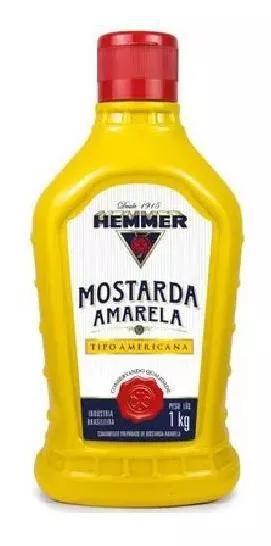 MOSTARDA AMARELA HEMMER 1KG