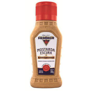 MOSTARDA ESCURA HEMMER 200G