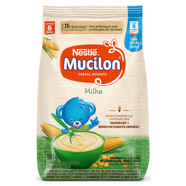 MUCILON NESTLÉ MILHO SACHÊ 180G