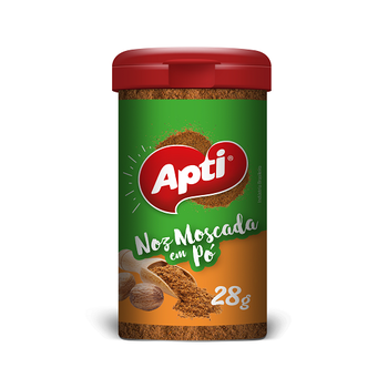 NOZ MOSCADA EM PÓ APTI TUBO 28G