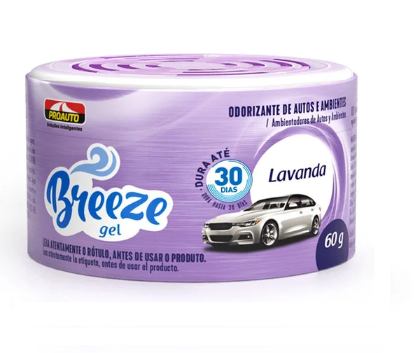 ODORIZANTE PROAUTO GEL LAVANDA 60G