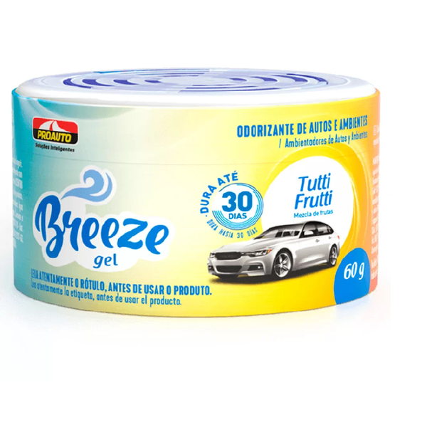 ODORIZANTE PROAUTO GEL TUTTI FRUTTI 60G