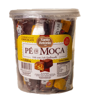 PÉ DE MOÇA SANTO ANTONIO C/ CHOCOLATE POTE 1008G