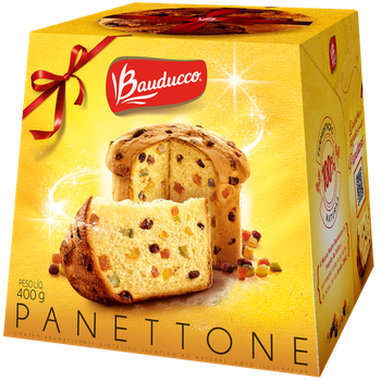 PANETONE BAUDUCCO C/ FRUTAS 400G