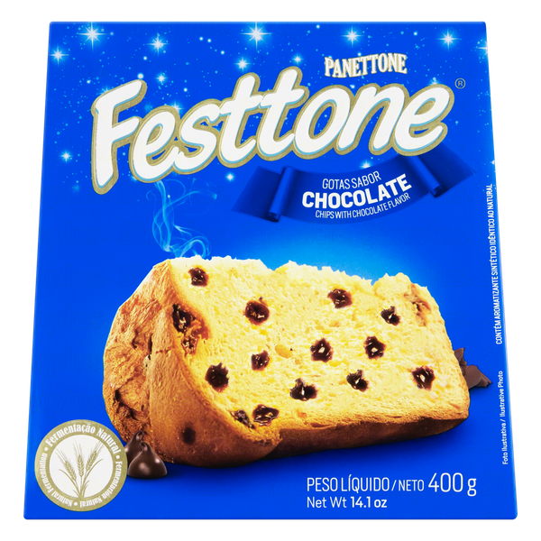 PANETONE FESTTONE CHOCOLATE 400G