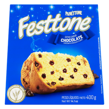 PANETONE FESTTONE CHOCOLATE 400G