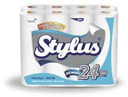 PAPEL HIGIENICO STYLUS 24X20M