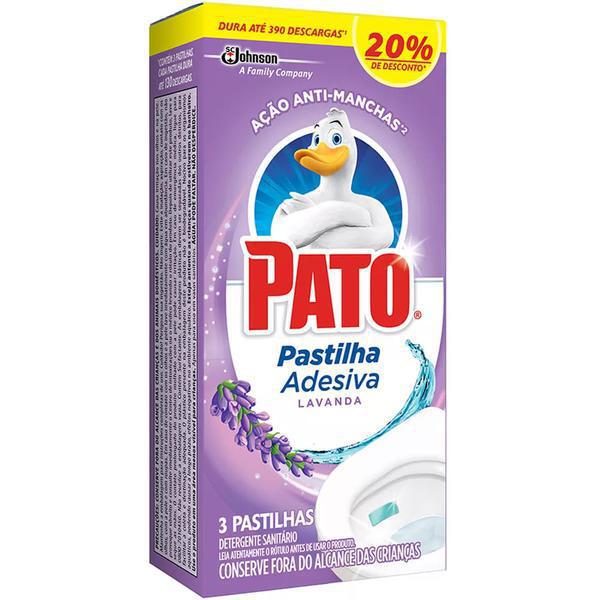 PASTILHA SANITARIA ADESIVA PATO LAVAND C