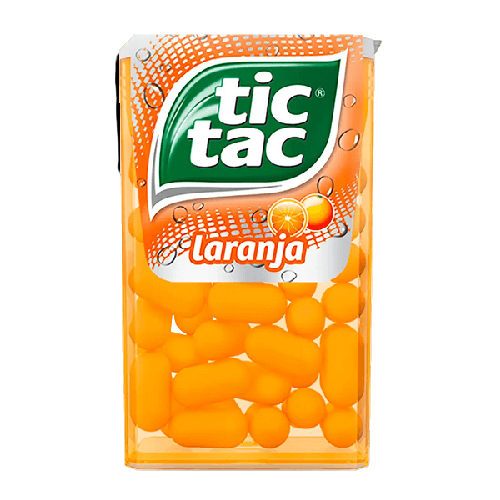 PASTILHA TIC TAC LARANJA 14,5G