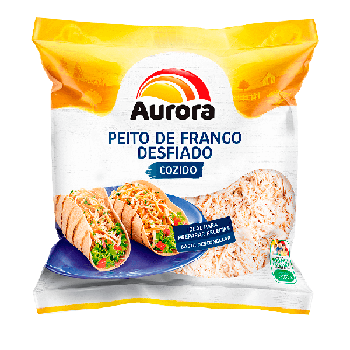 PEITO DESFIADO AURORA COZIDO 360G