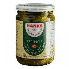 PEPINO EM CONSERVA SUAVE HANKS 300G