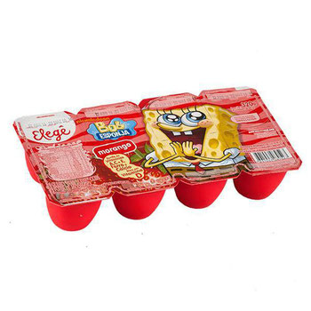 PETIT SUISSE ELEGÊ BOB ESPONJA MORANGO 3