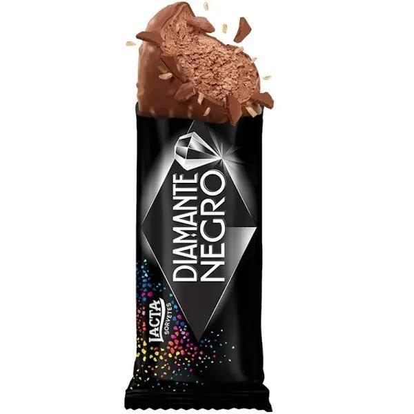 PICOLE LACTA DIAMANTE NEGRO 68G