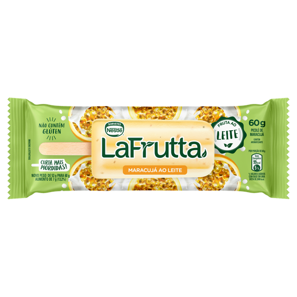 PICOLÉ NESTLÉ LA FRUTTA MARACUJÁ AO LEIT
