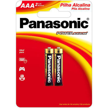 PILHAS PANASONIC POWER AAA C/ 2UN