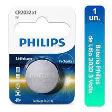 PILHAS PHILIPS LITHIUM 3V CR20032 UN