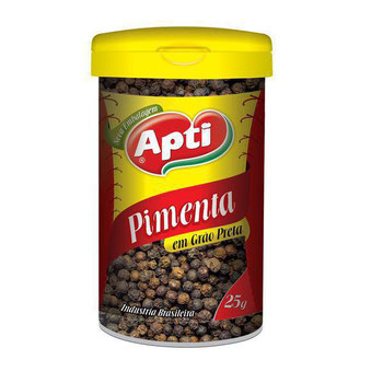 PIMENTA APTI GRÃO PRETA TUBO 25G