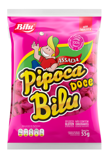 PIPOCA DOCE BILU 55G