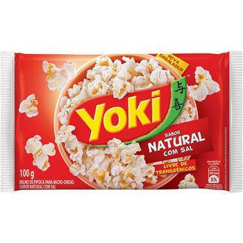 PIPOCA YOKI POP CORN P/MICRO NAT C/SAL 1