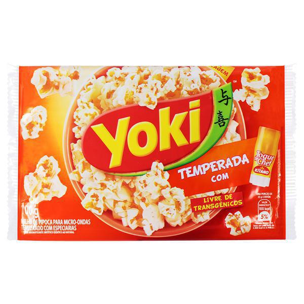 PIPOCA YOKI POP CORN TOQUECHEF MICROONDA