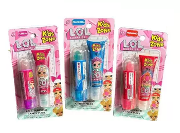 PIRULITO EM BASTÃO KIDS CANDY MAKE LOL SURPRISE