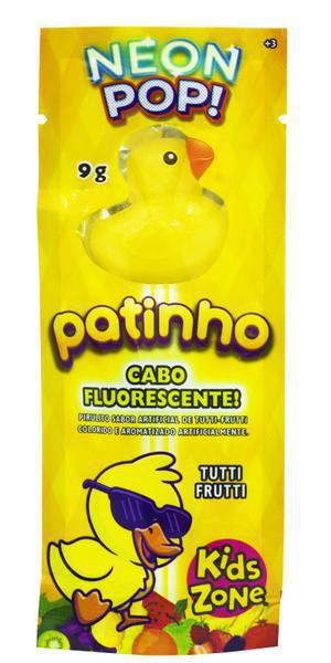 PIRULITO NEON POP PATINHO 9G