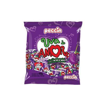 PIRULITO PECCIN MACA DO AMOR UVA 480G