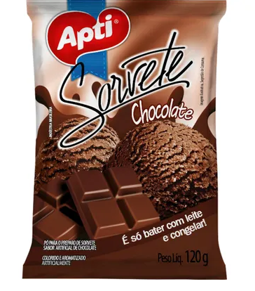 PO SORVETE APTI CHOC 120G
