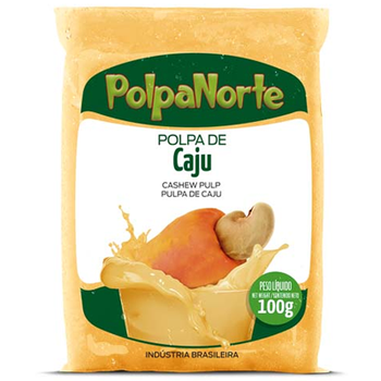 POLPA DE FRUTA POLPANORTE CAJU 100G
