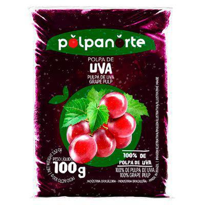 POLPA DE FRUTA POLPANORTE UVA 100G