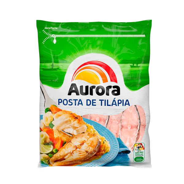 POSTA DE TILÁPIA AURORA IQF 800G