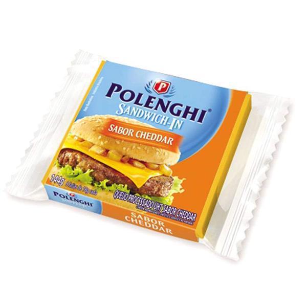 QUEIJO CHEDDAR POLENGHI SANDWICH-IN 144G