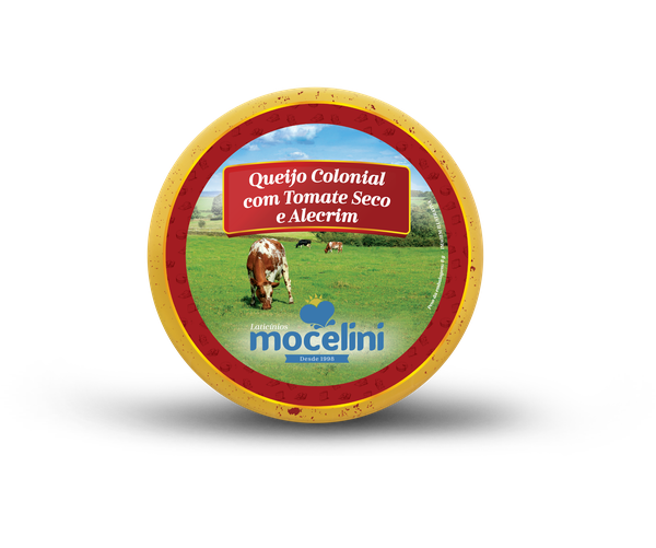 QUEIJO MOCELINI TEMPERADO C/ TOMATE E AL