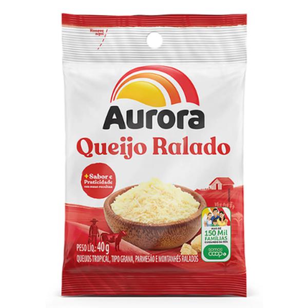QUEIJO RALADO AURORA PARMESÃO 40G