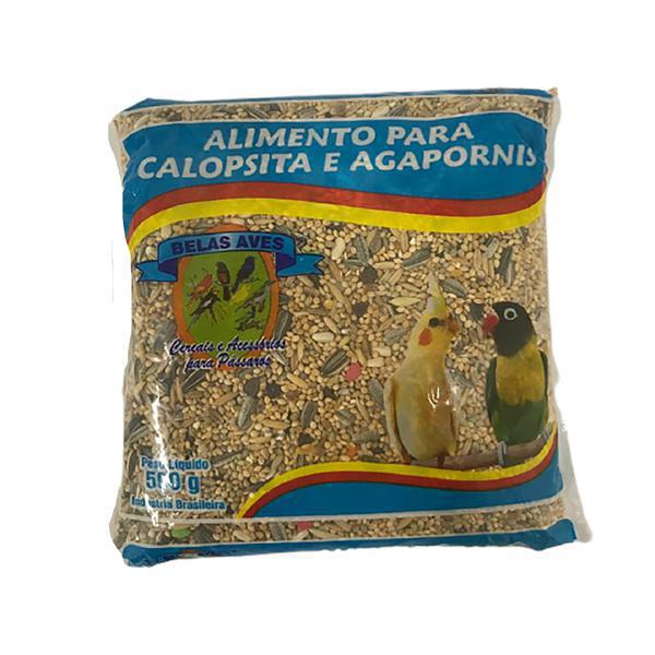 RAÇÃO CALOPSITAS BELAS AVES 500G