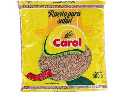 RAÇÃO CAROL P/ SABIA 500G