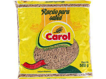 RAÇÃO CAROL P/ SABIA 500G