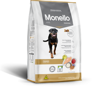RAÇÃO P/ CÃES MONELLO TRADICIONAL 1KG