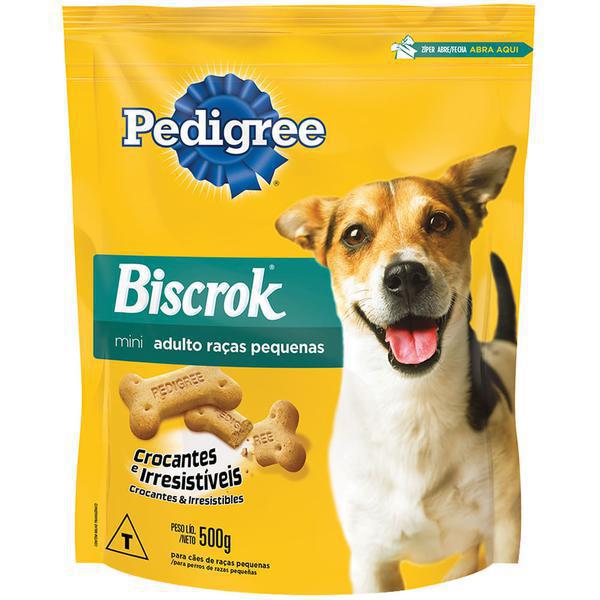 RAÇÃO PEDIGREE BISCROK RAC PEQ 500G