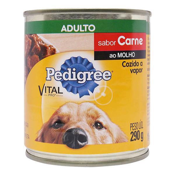 RAÇÃO PEDIGREE CARNE LT 290G