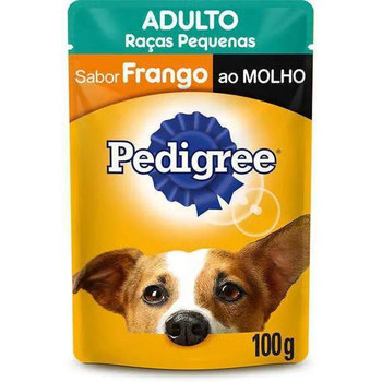 RAÇÃO PEDIGREE SACHÊ FRANGO ADULTO 100G