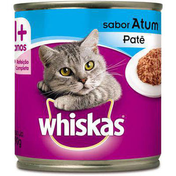 RAÇÃO WHISKAS LATA ATUM 290G
