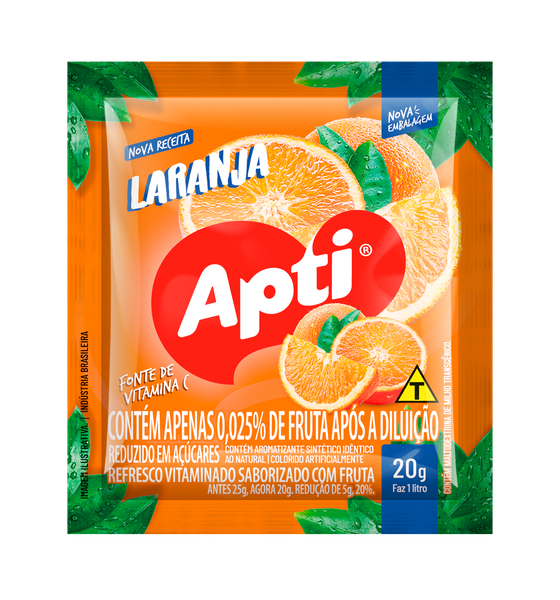 REFRESCO APTI LARANJA 20G