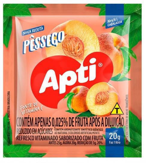 REFRESCO APTI PÊSSEGO 20G