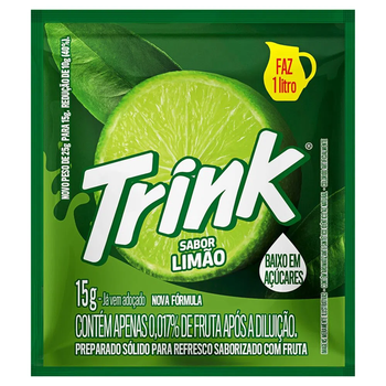 REFRESCO TRINK LIMÃO 15G
