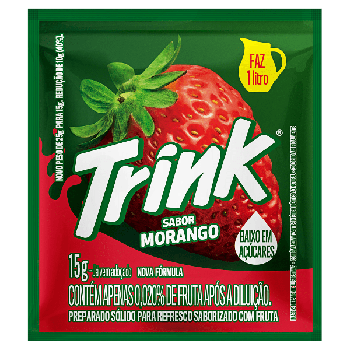 REFRESCO TRINK MORANGO 15G
