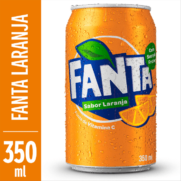 REFRI FANTA LARANJA 350ML
