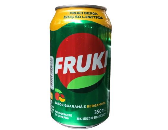 REFRI FRUKI GUARANÁ C/ BERGAMOTA 350ML