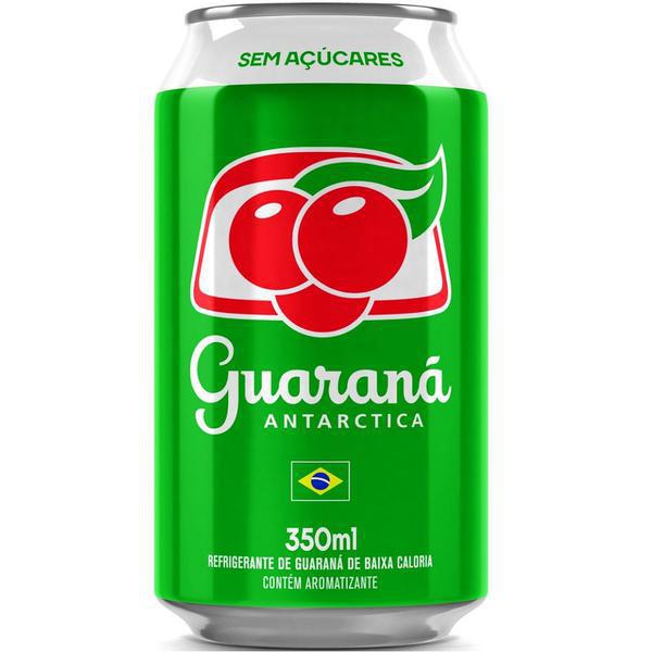 REFRI GUARANÁ ANTARCTICA 0% AÇÚCAR 350ML
